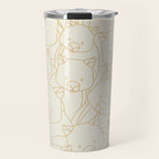 Minimalist Wombat Travel Mug Gallery Image 1