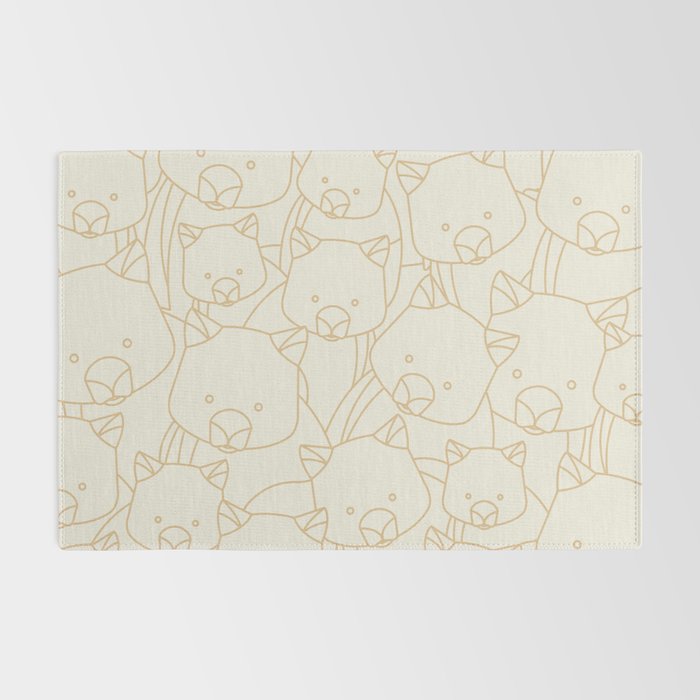 Minimalist Wombat Rug Gallery Image 2