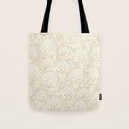 Minimalist Wombat Tote Bag Gallery Image 1