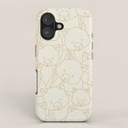 Minimalist Wombat iPhone Case Gallery Image 1