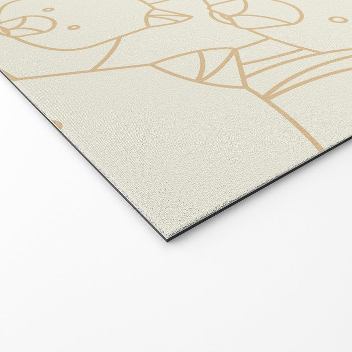 Minimalist Wombat Welcome Mat Gallery Image 2