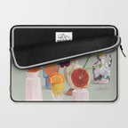Still Life with Citrus and Flowers Laptop Sleeve Gallery Image 2