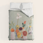 Still Life with Citrus and Flowers Comforter Gallery Image 6