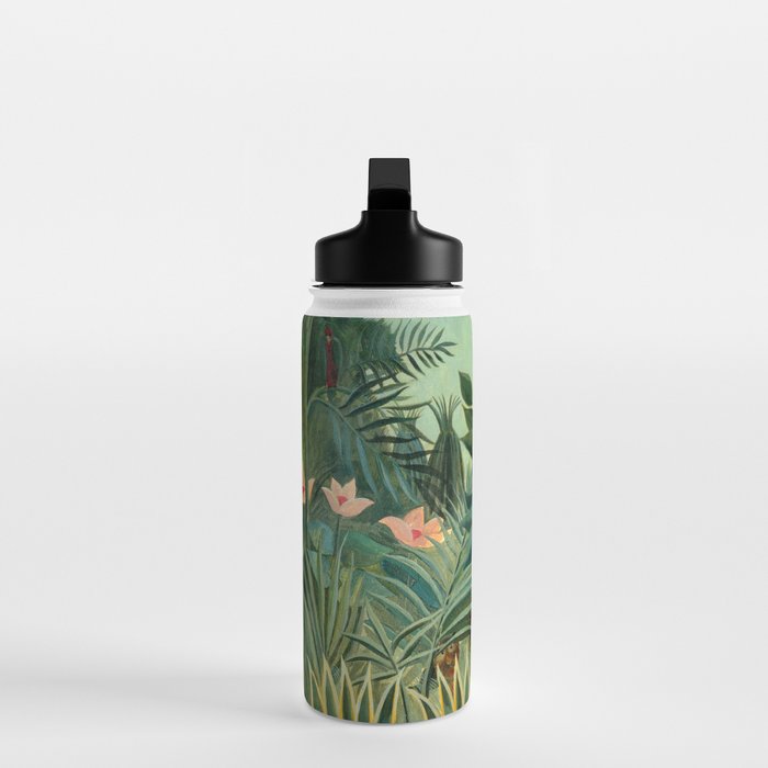 Henri Rousseau "The Equatorial Jungle" Water Bottle Gallery Image 3