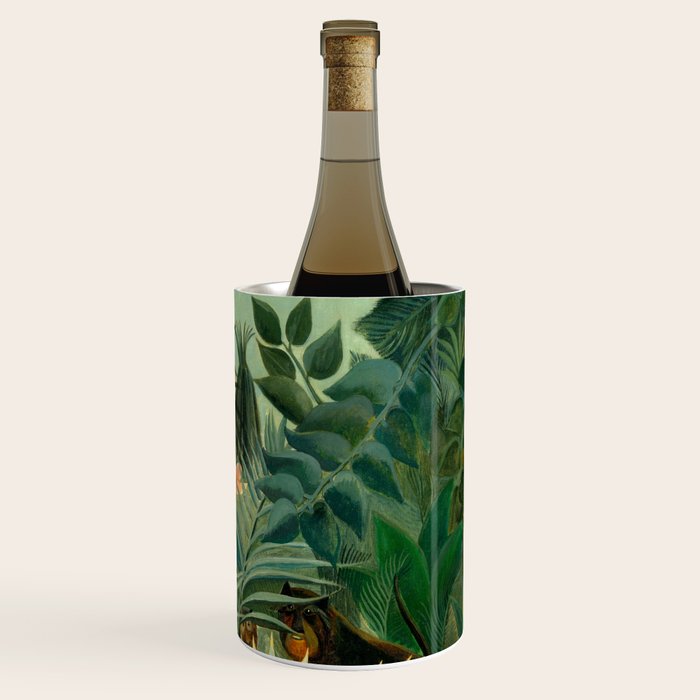 Henri Rousseau "The Equatorial Jungle" Wine Chiller Gallery Image 1