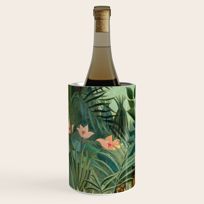 Henri Rousseau "The Equatorial Jungle" Wine Chiller Gallery Image 2