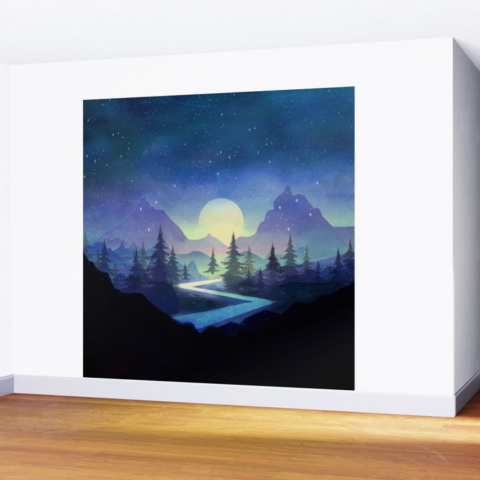 Touching the Stars Wall Mural Gallery Image 2