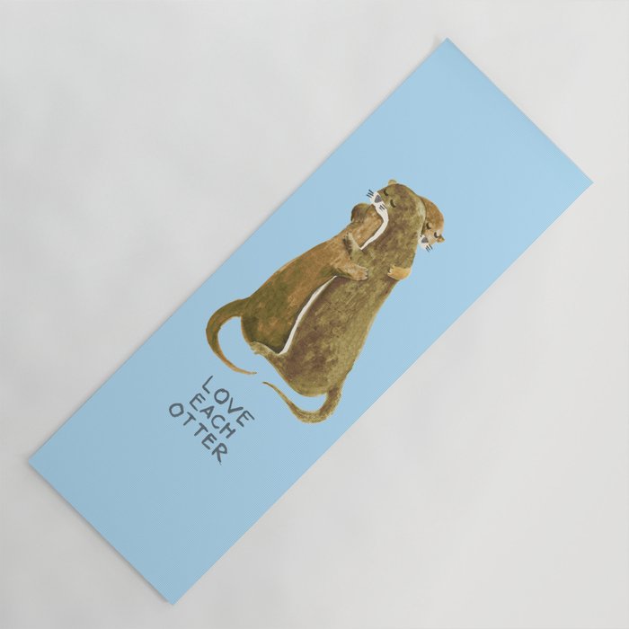 Love each otter Yoga Mat Gallery Image 1