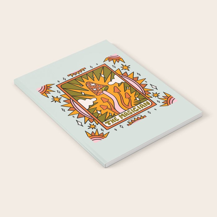 1. The Magician Mushroom Notebook Gallery Image 2