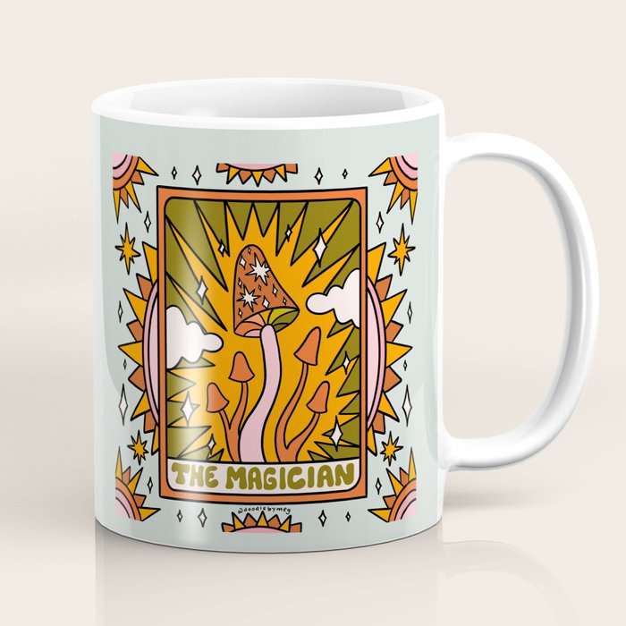 1. The Magician Mushroom Coffee Mug Gallery Image 1