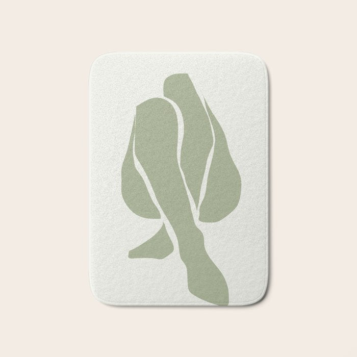 Abstract Woman 12 Bath Mat Gallery Image 1