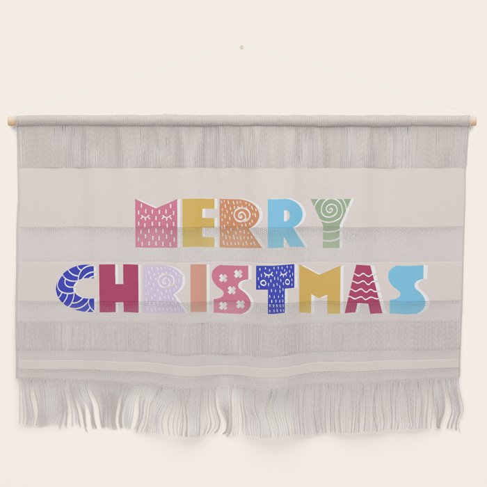 MERRY CHRISTMAS Wall Hanging Gallery Image 1