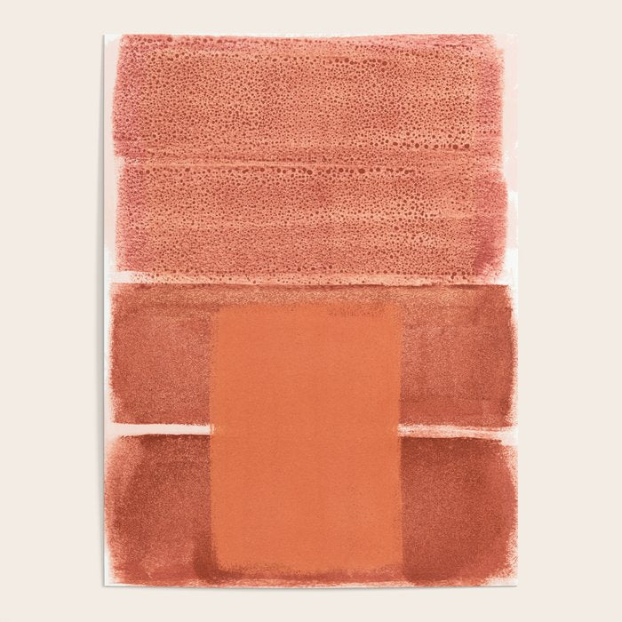 colorfields autumn orange Poster Gallery Image 4