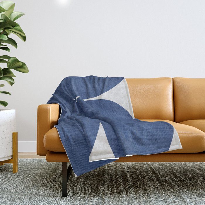 Abstract E017 Throw Blanket Gallery Image 1