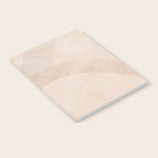 calming essentials Curved Lines chalky peach Notebook Gallery Image 2