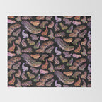 Baby polypterus - dark Throw Blanket Gallery Image 2