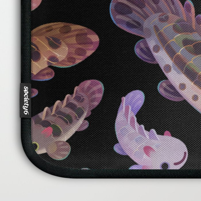Baby polypterus - dark Laptop Sleeve Gallery Image 3