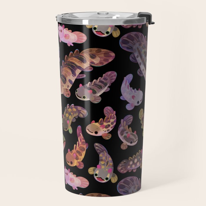 Baby polypterus - dark Travel Mug Gallery Image 2