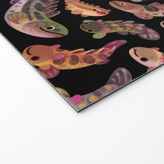 Baby polypterus - dark Welcome Mat Gallery Image 2