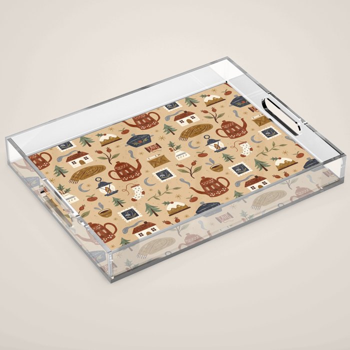 Winter Wishes Acrylic Tray Gallery Image 1