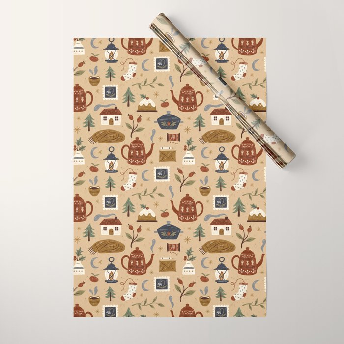 Winter Wishes Wrapping Paper Gallery Image 1