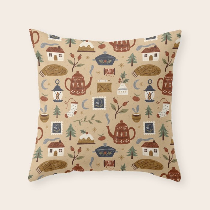 Winter Wishes Throw Pillow Gallery Image 6