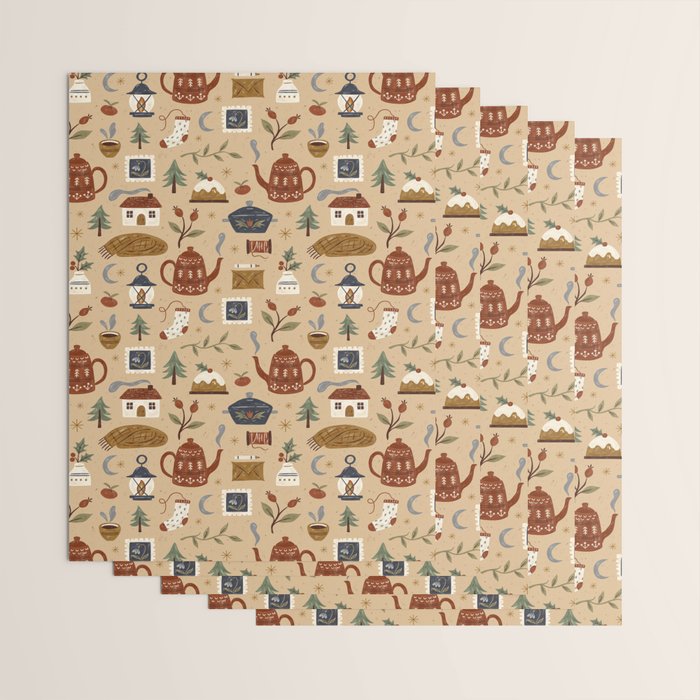 Winter Wishes Wrapping Paper Gallery Image 3