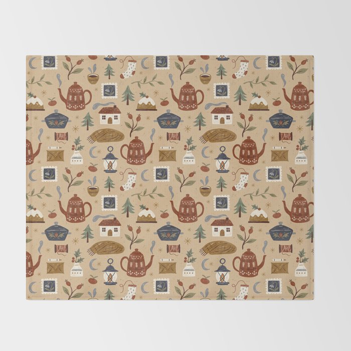 Winter Wishes Throw Blanket Gallery Image 2