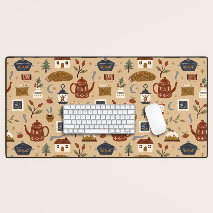 Winter Wishes Desk Mat Gallery Image 1