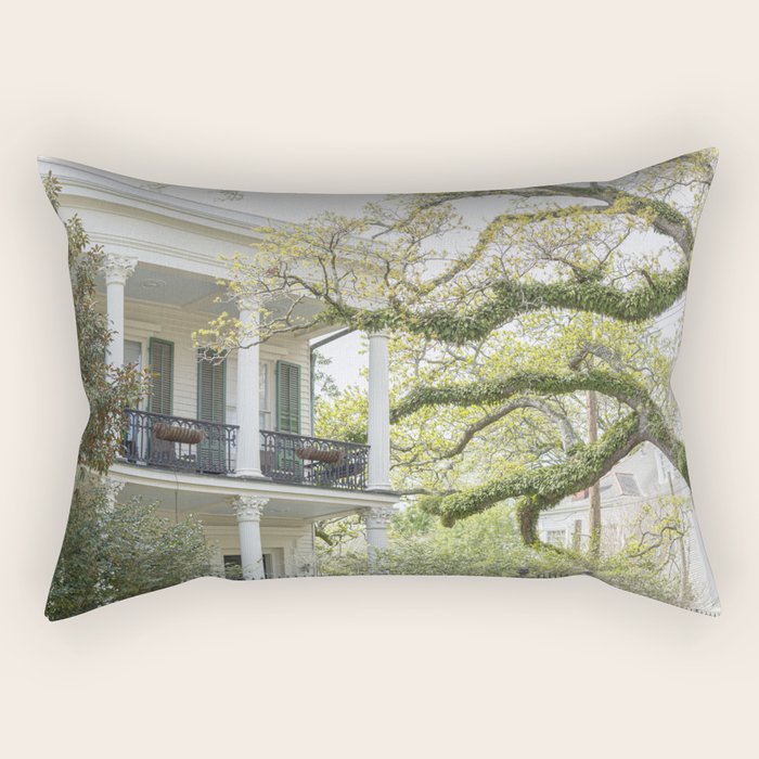 New Orleans Louisiana Photography x Uptown Oaks Rectangular Pillow Gallery Image 1