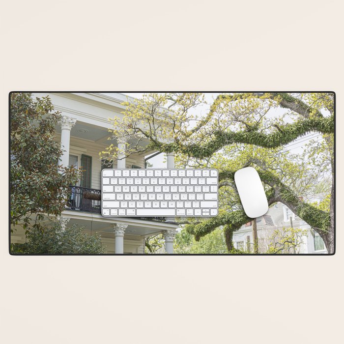 New Orleans Louisiana Photography x Uptown Oaks Desk Mat Gallery Image 1