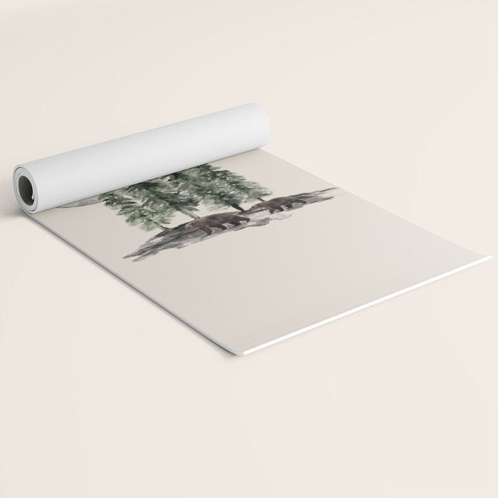 Full Moon Rising Yoga Mat Gallery Image 2