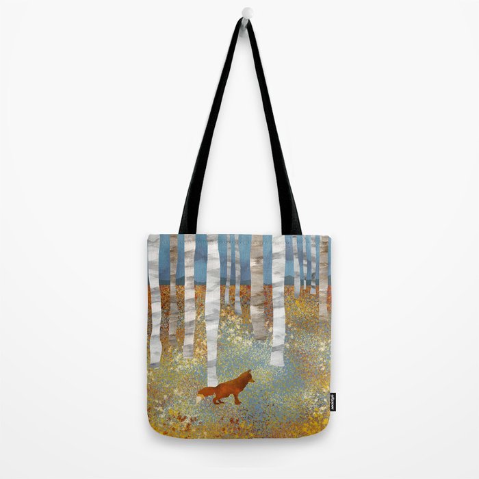 Autumn Fox Tote Bag Gallery Image 2