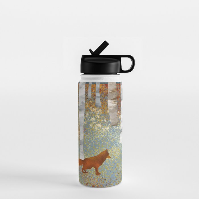Autumn Fox Water Bottle Gallery Image 1