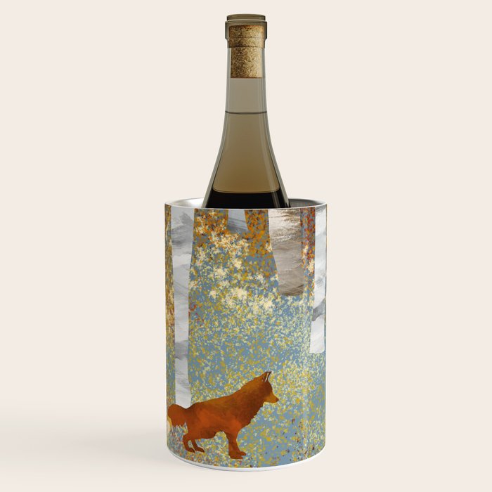 Autumn Fox Wine Chiller Gallery Image 1
