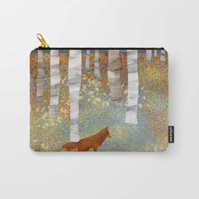 Autumn Fox Carry All Pouch Gallery Image 1