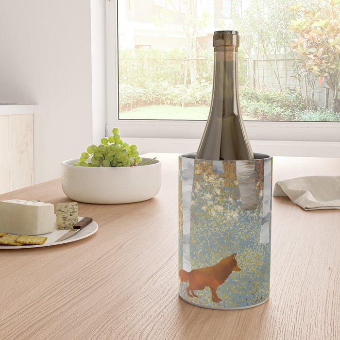 Autumn Fox Wine Chiller Gallery Image 4