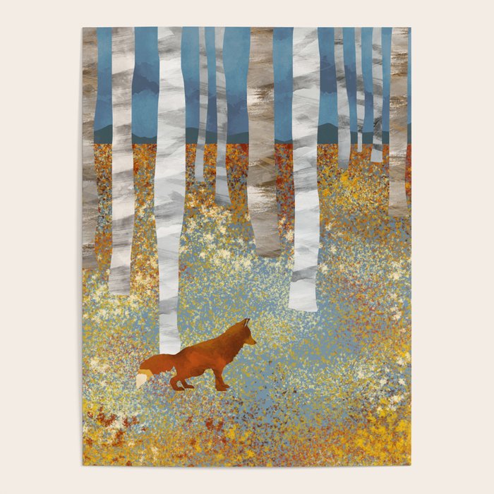 Autumn Fox Poster Gallery Image 4