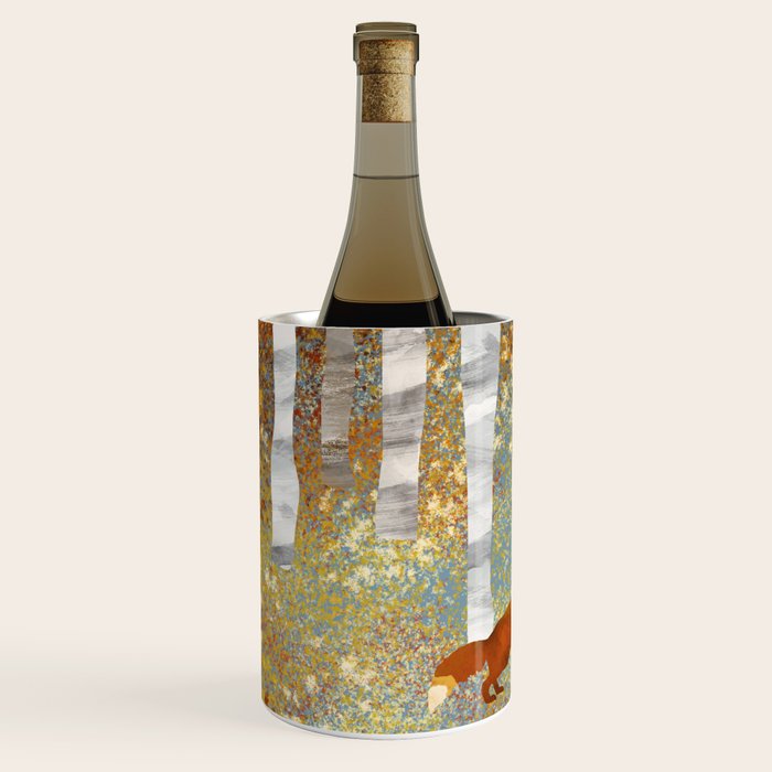 Autumn Fox Wine Chiller Gallery Image 2