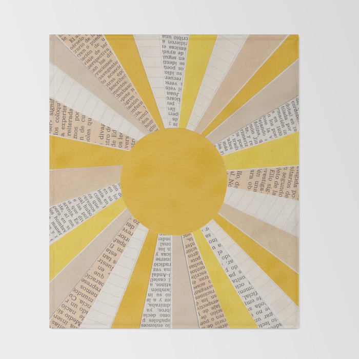 Sunshine Throw Blanket Gallery Image 2