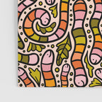 Rainbow Worms Print Poster Gallery Image 3