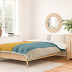 Modern Colorful Patchwork Abstract Art  Duvet Cover Gallery Image 2