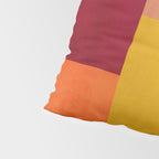 Modern Colorful Patchwork Abstract Art  Pillow Sham Gallery Image 4
