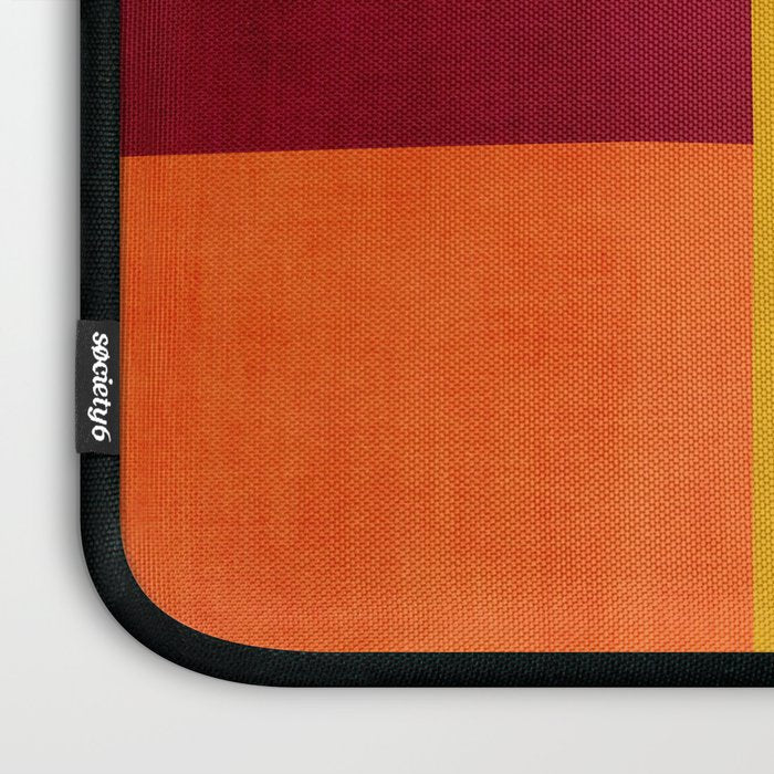Modern Colorful Patchwork Abstract Art  Laptop Sleeve Gallery Image 3