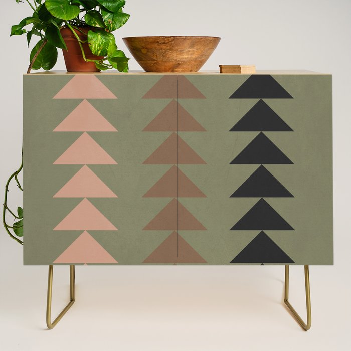 Minimal Geometric 33 Credenza Gallery Image 1
