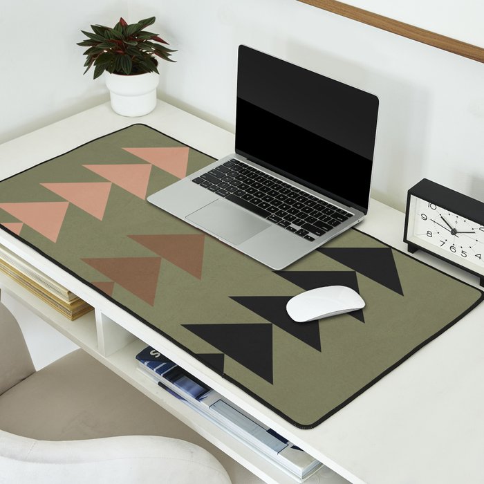 Minimal Geometric 33 Desk Mat Gallery Image 2