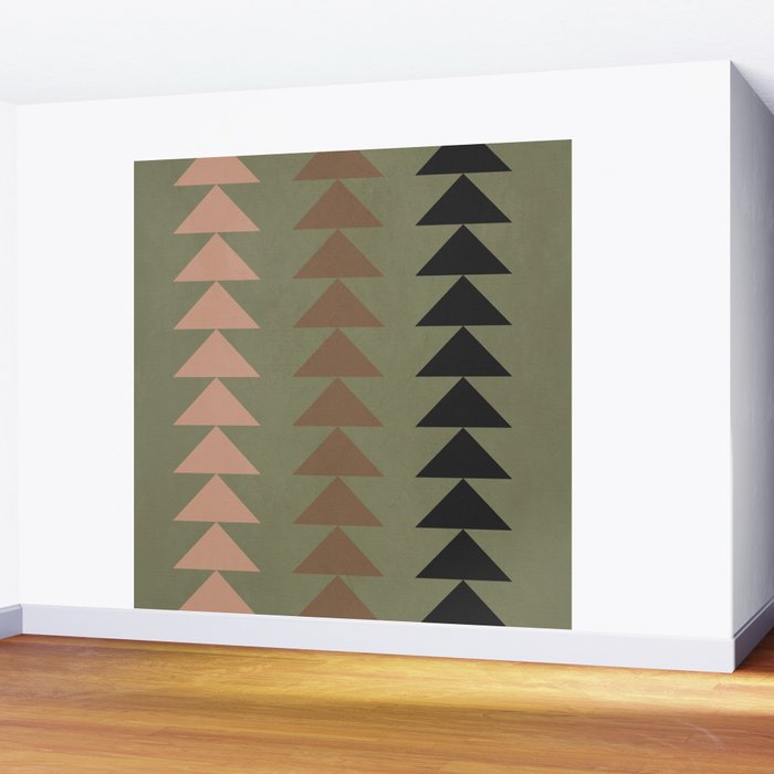 Minimal Geometric 33 Wall Mural Gallery Image 2