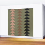 Minimal Geometric 33 Wall Mural Gallery Image 2