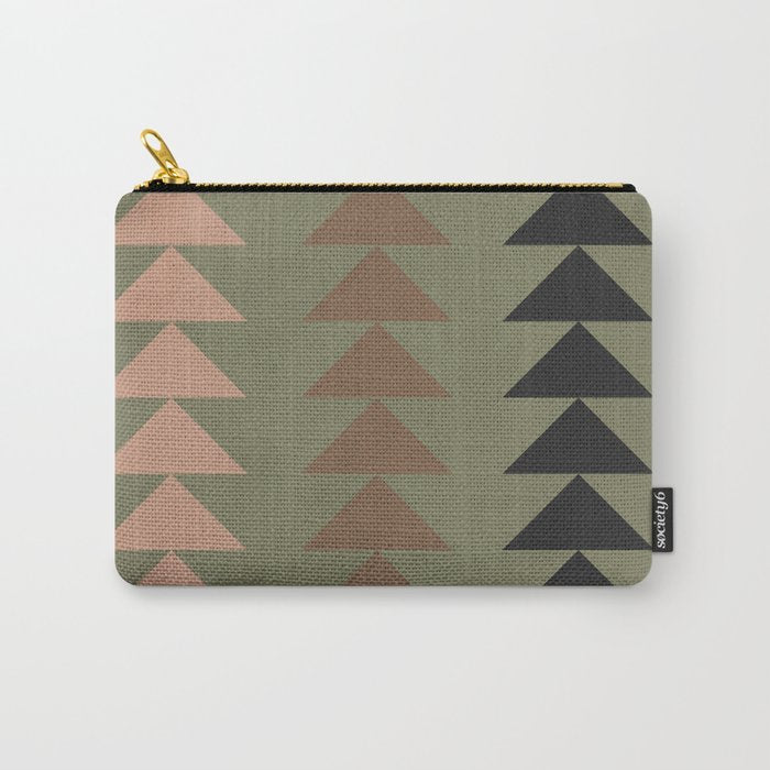 Minimal Geometric 33 Carry All Pouch Gallery Image 1