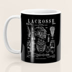 Lacrosse Player Equipment Vintage Patent Drawing Print Coffee Mug Gallery Image 3
